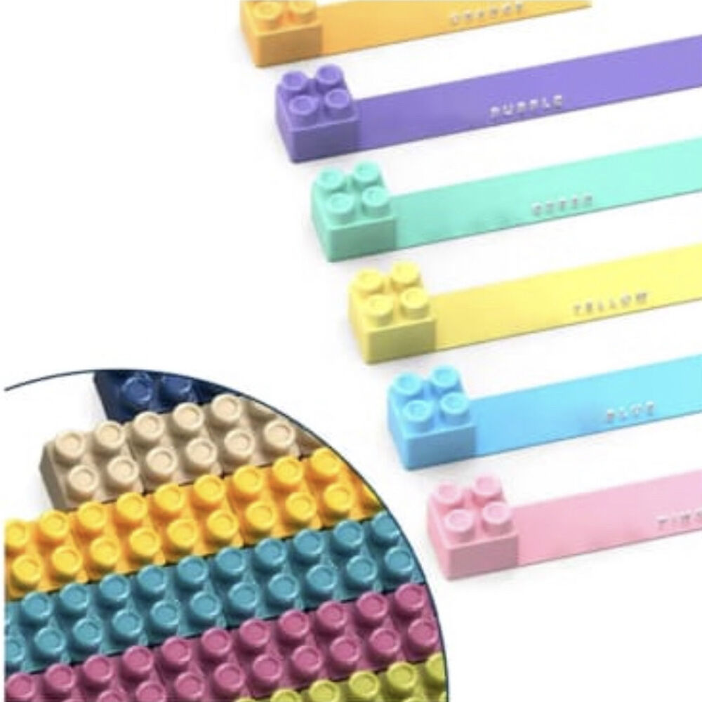 268 Bloques De Construcci&oacute;n Did&aacute;ctico Rosado image number 3.0