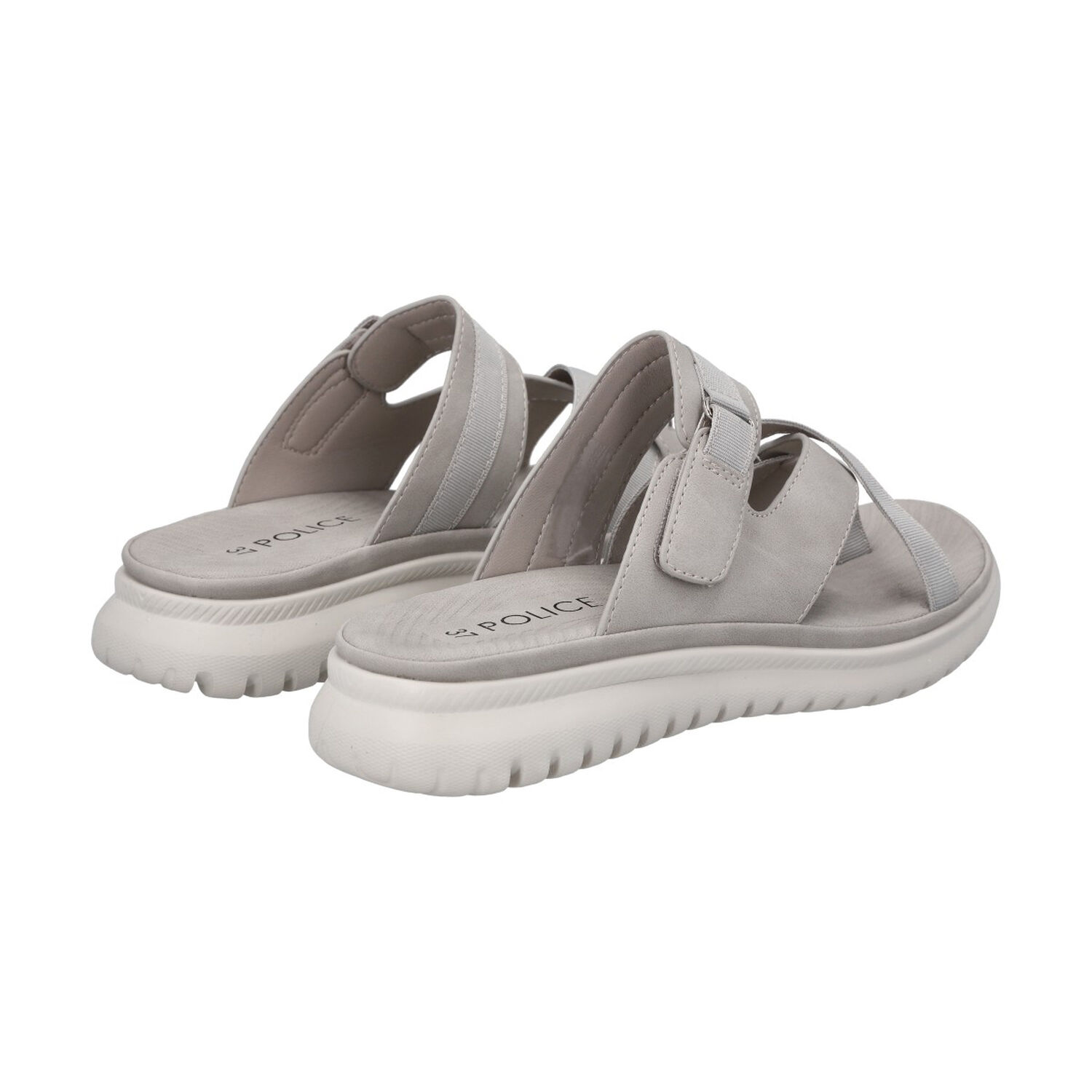 Sandalia Mujer Gris Valentina Police image number 3.0