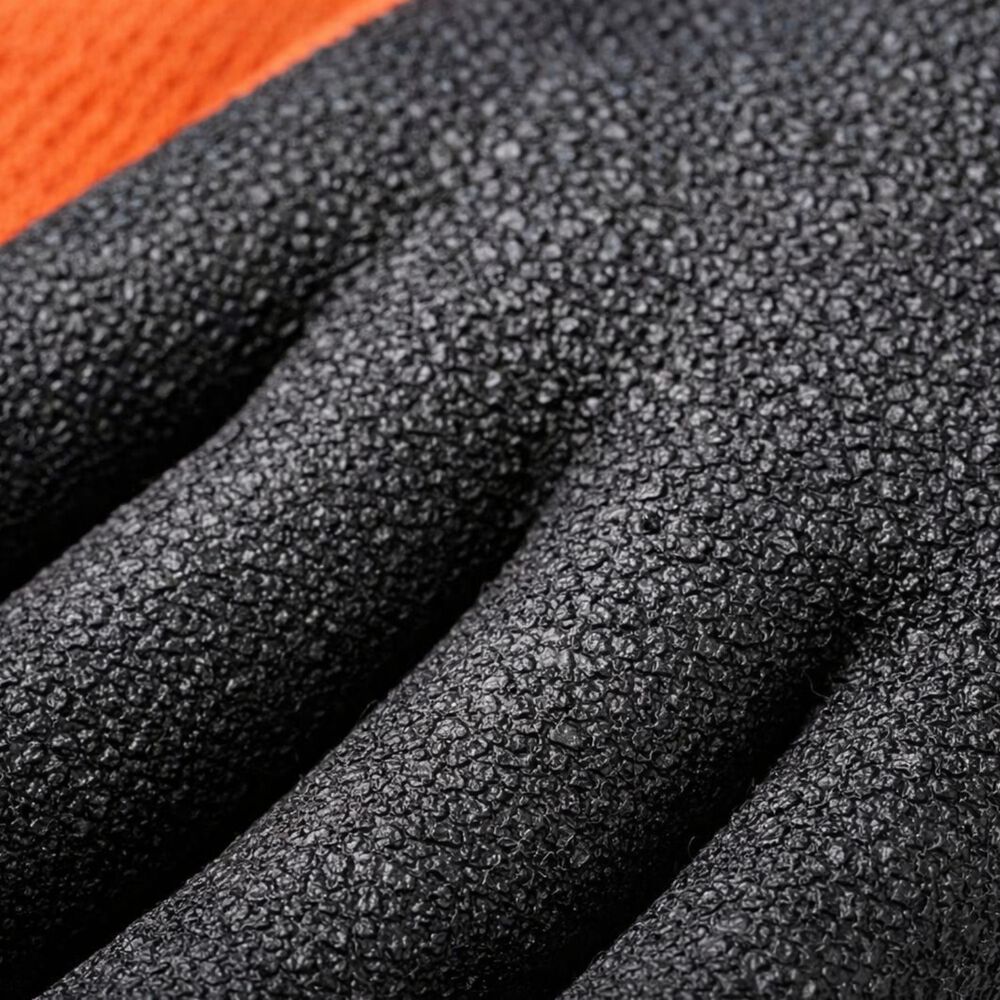 Guante Para Trabajos Jardines Jardineria 24 Cm Naranjo Talla M image number 2.0