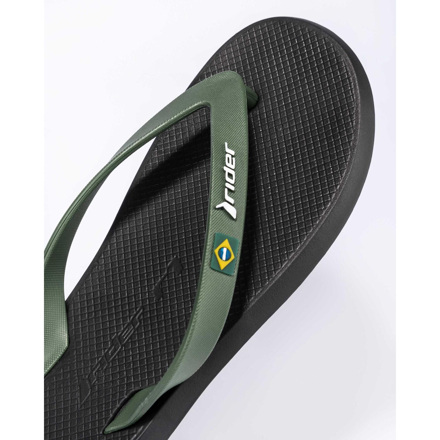 Sandalia Hombre Negro/verde 1r Rider image number 3.0