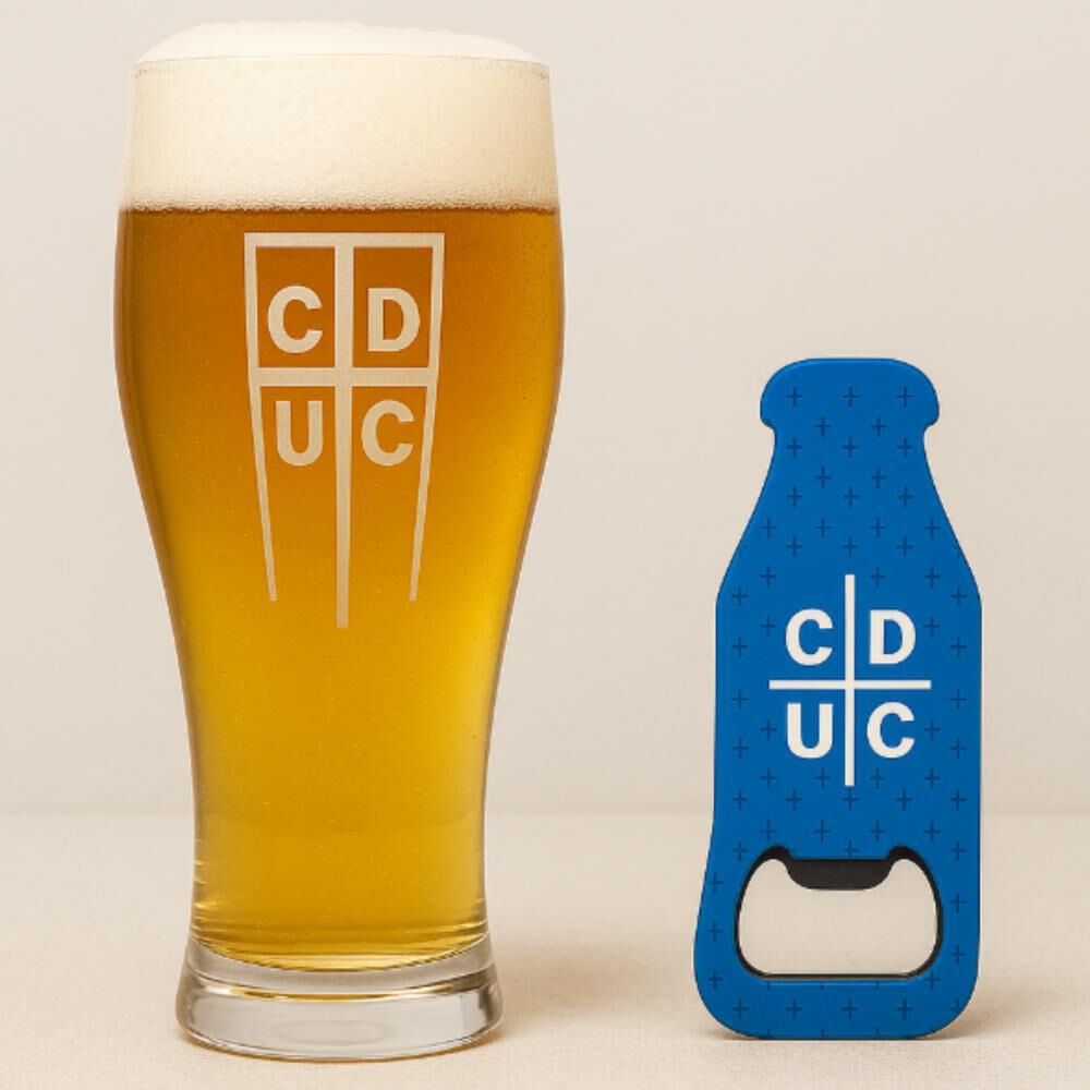 Set Cervecero Cruzado Oficial Cduc Shopero Y Destapador image number 3.0