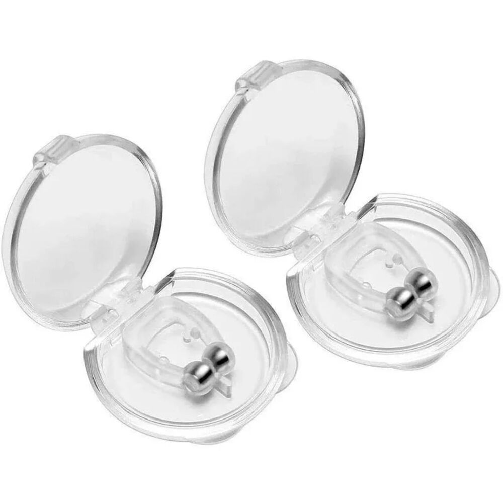Pack 2 Clip Anillo Biomagn&eacute;tico Unisex Anti Ronquido Nariz Nose image number 0.0