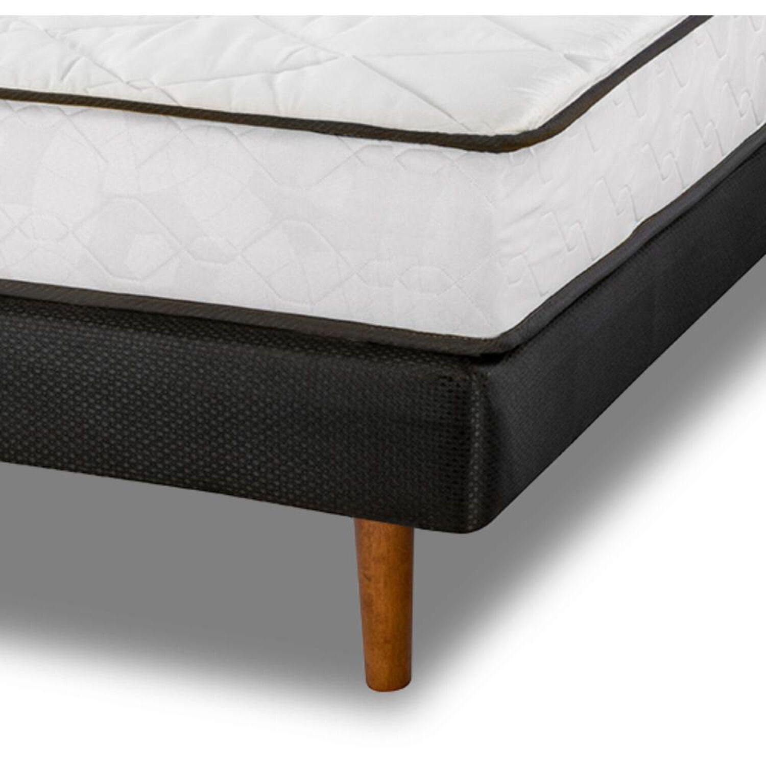 Cama Europea Flex New Simple / 1 Plaza / Base Normal + Respaldo image number 2.0