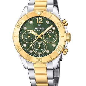 Reloj F20604/2 Festina Verde Mujer Boyfriend Collection