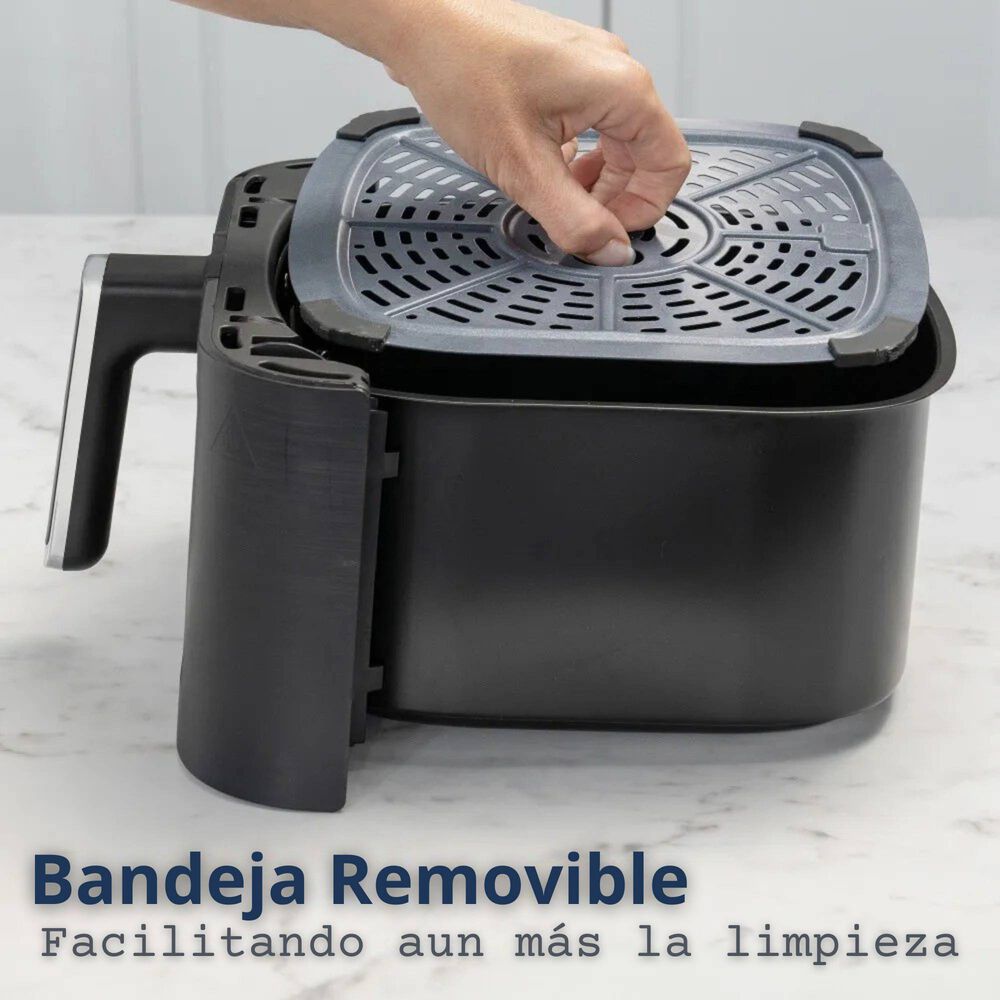 Oster Freidora De Aire Manual, Recubrimiento Oster Diamondforce, 4l De Capacidad, Con Controles De Tiempo Y Temperatura, Ckstaf401mdf + 300 Forros De image number 6.0