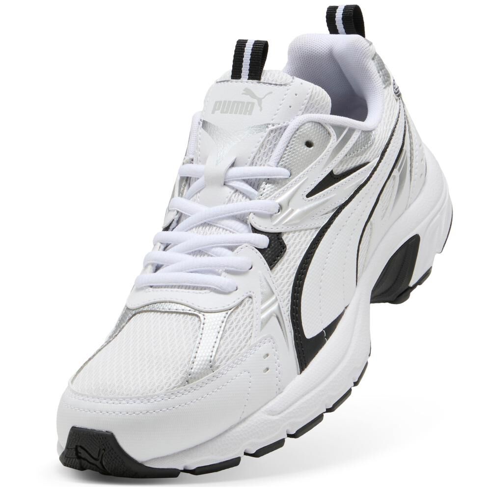 Zapatilla Running Unisex Puma Milenio Tech_ Blanco image number 4.0