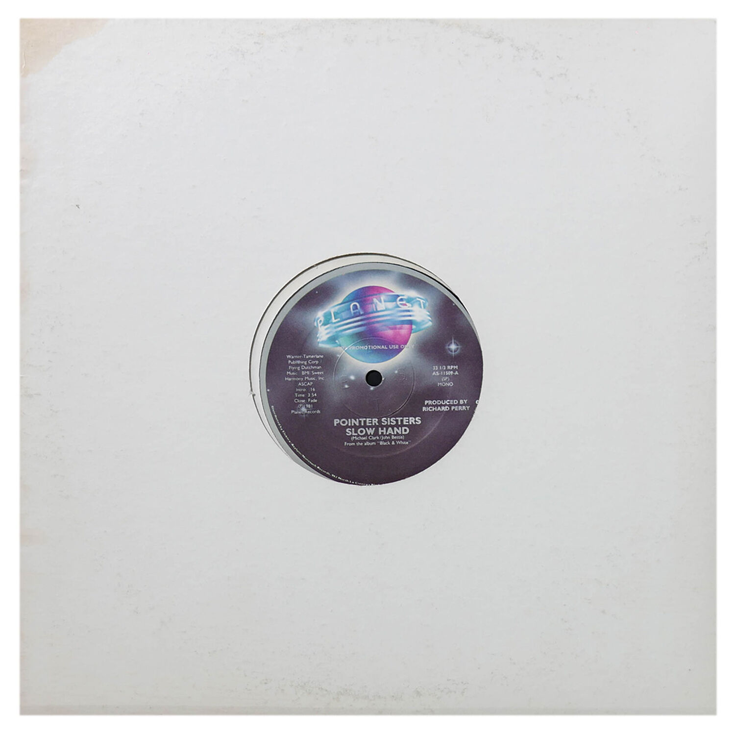 Pointer Sisters - Slow Hand | 12" Maxi Single Usado image number 0.0