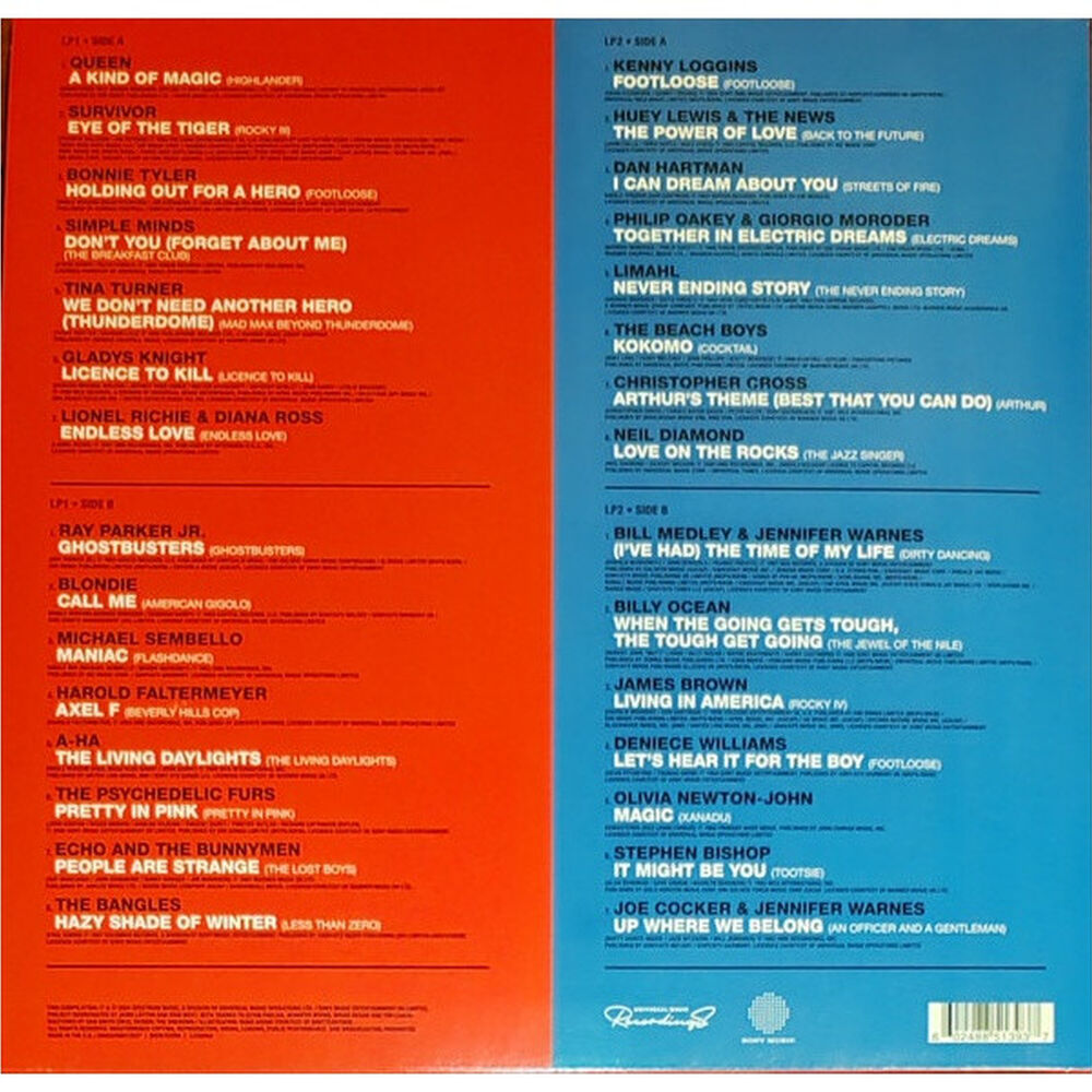 The 80's Movies The Collection - Various Artist (2lp) | Vinilo image number 7.0