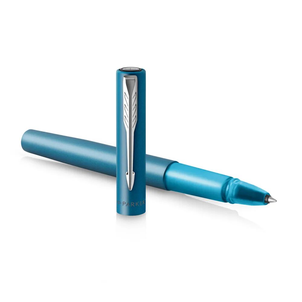 Bolígrafo Rollerball Parker Vector Xl Azul Met Tinta Negra image number 2.0