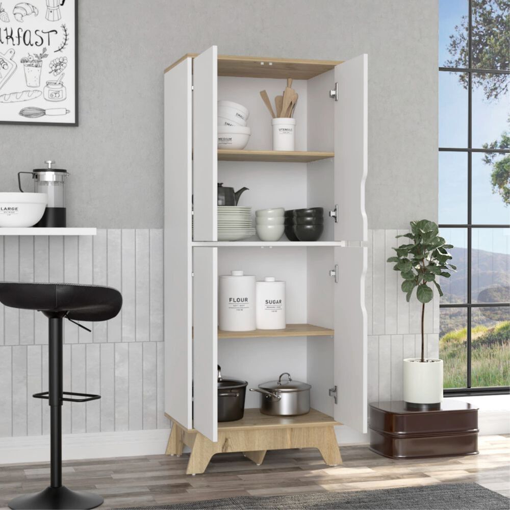 Mueble Alacena 4 Puertas Fm-001b Blanco image number 6.0