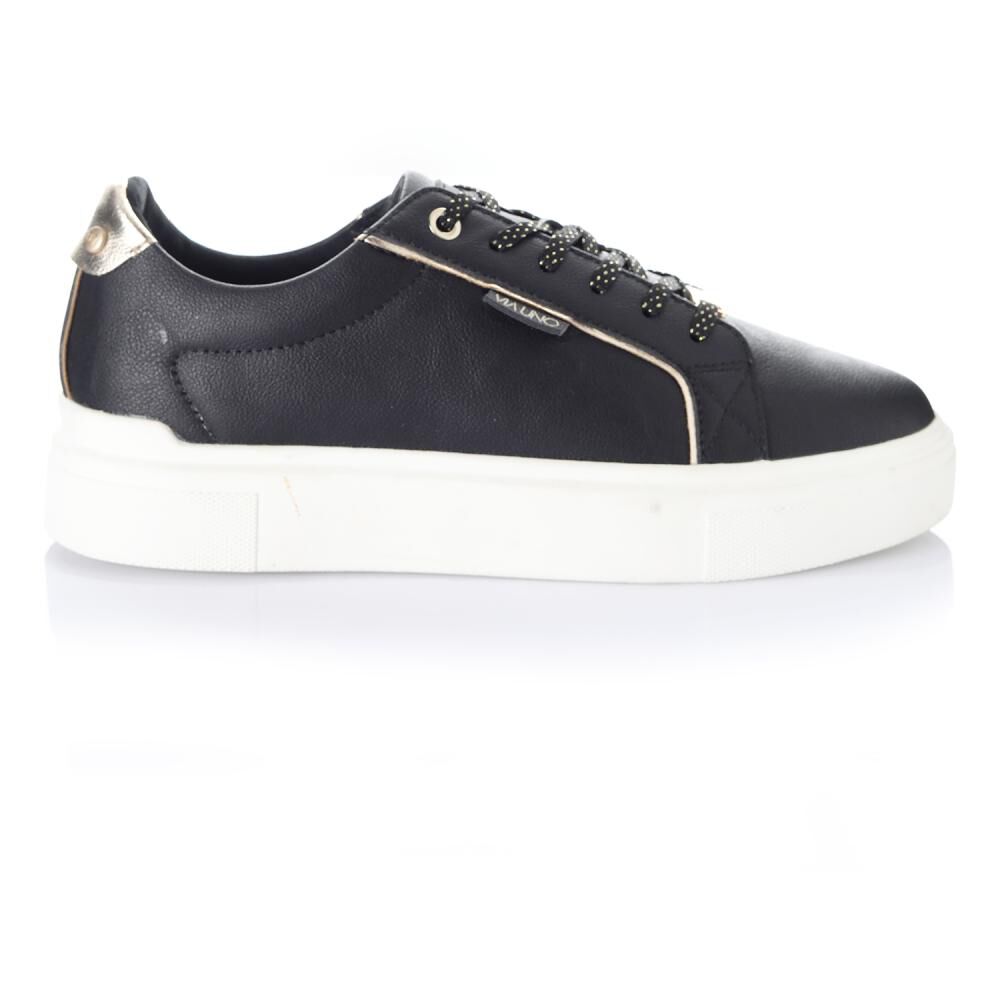 Zapatilla Urbana Mujer Via Uno Black image number 0.0