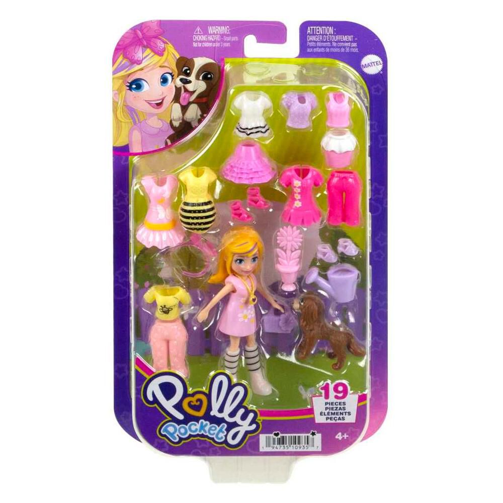 Mini Muñeca Polly Pocket Hkv88 image number 8.0