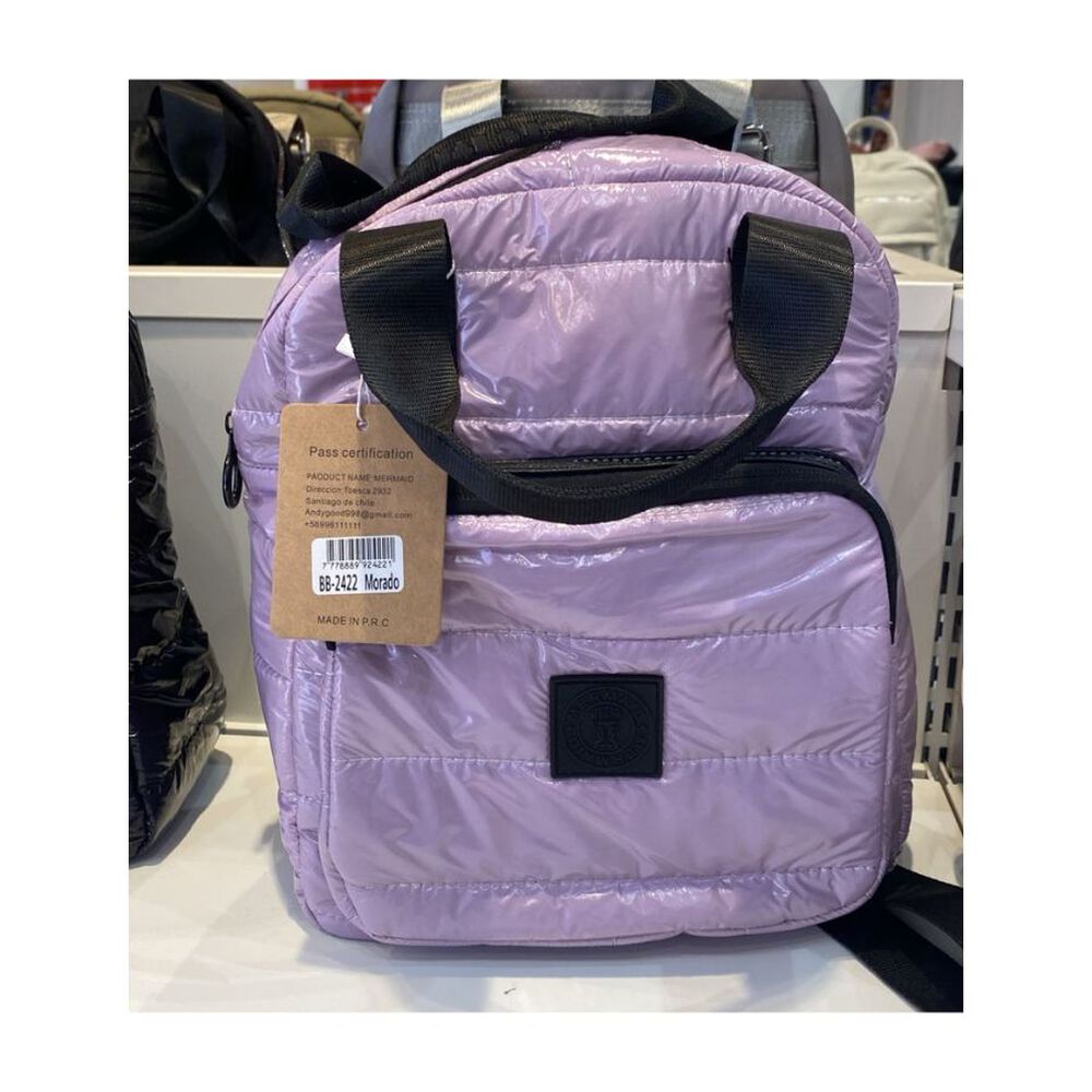 Mochila Acolchada Compacta Para Mujer image number 1.0