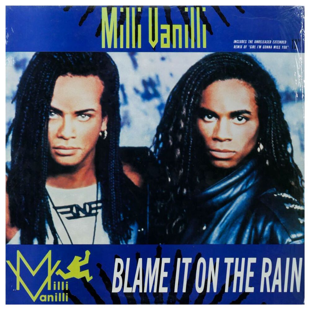 Milli Vanilli - Blame It On The Rain | 12" Maxi Single Usado image number 0.0