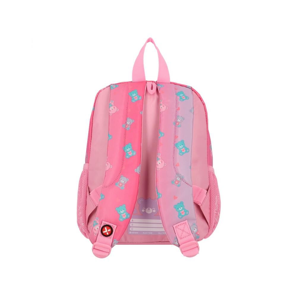 Mochila Xtrem Play-time 6xt Oso Rosado image number 2.0