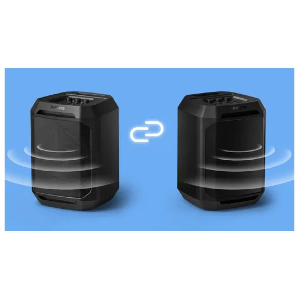 Parlante Bluetooth 30w Woofer Led Negro Tax2208 image number 3.0