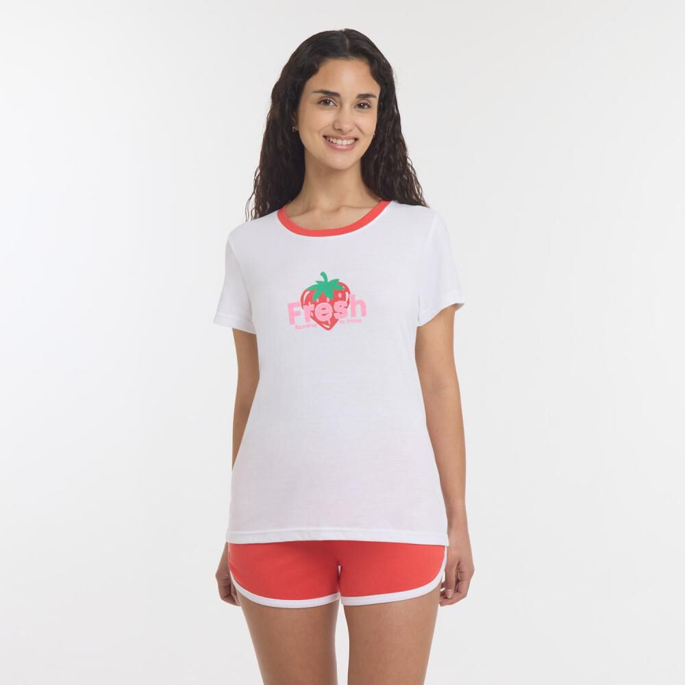 Pijama Manga Corta Mujer Freedom image number 0.0