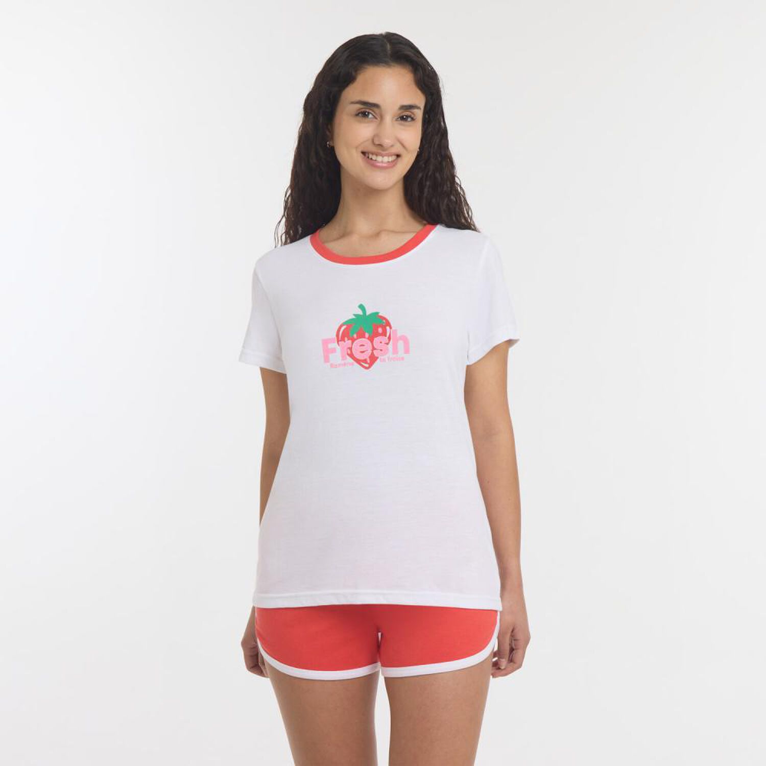 Pijama Manga Corta Mujer Freedom image number 0.0