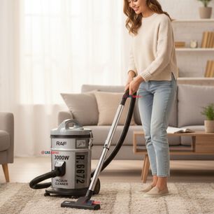 Aspiradora Vacuum Cicl&oacute;nica Succi&oacute;n Fuerte 3000w Potente 25 Litros