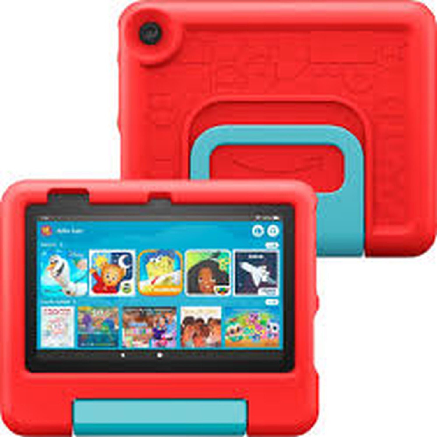 Tablet Para Ni&ntilde;os Amazon Fire 7 Kids 7 16gb Con Funda Protectora Rojo image number 0.0