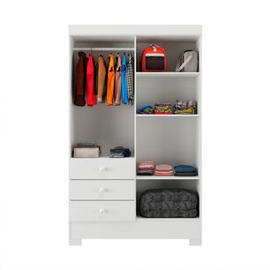 Cl&oacute;set Di Poretti Design Ciranda / 4 Puertas / 3 Cajones