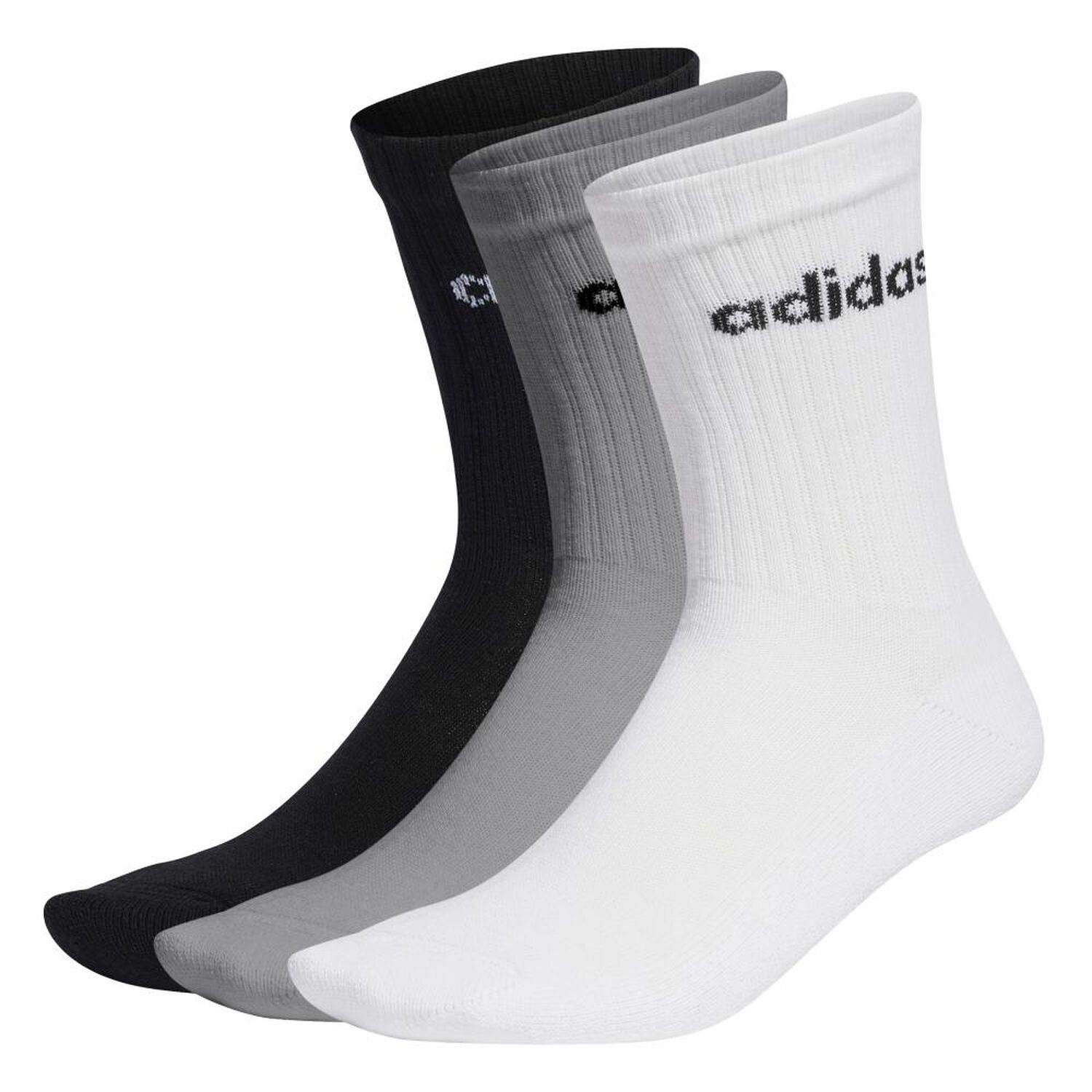 Calcetines Acolchados Linear Crew Adidas 3 Pares image number 0.0