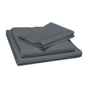 Sabanas Andes 180 Hilos Lisa Gris 2 Plazas