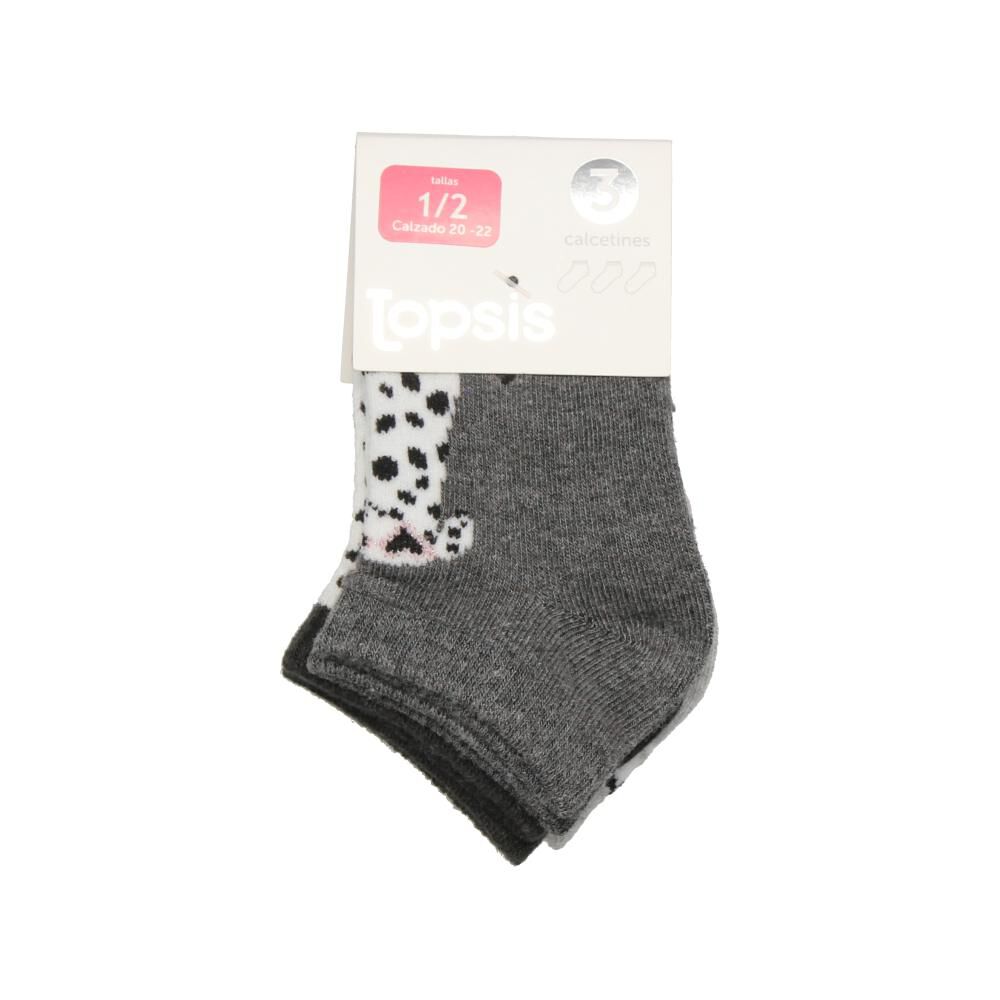 Calcetines Topsis / 3 Pares image number 1.0