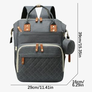 Mochila Pañalera Bolso Maternal Mudador Infantil Para Bebe