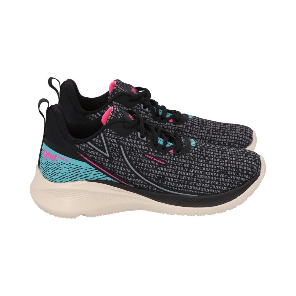 Zapatilla Mujer Soma Negro Lynd image number 2.0