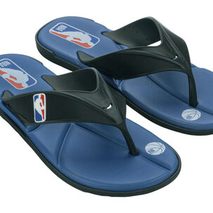 Sandalia Hombre Negro/azul Shot Nba Rider