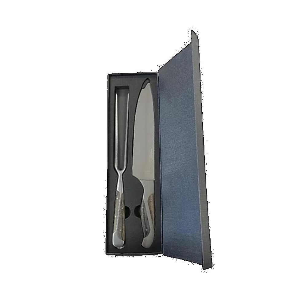 Set Parrillero Wayu Black Edition Cuchillo Con Pincho Premium image number 5.0