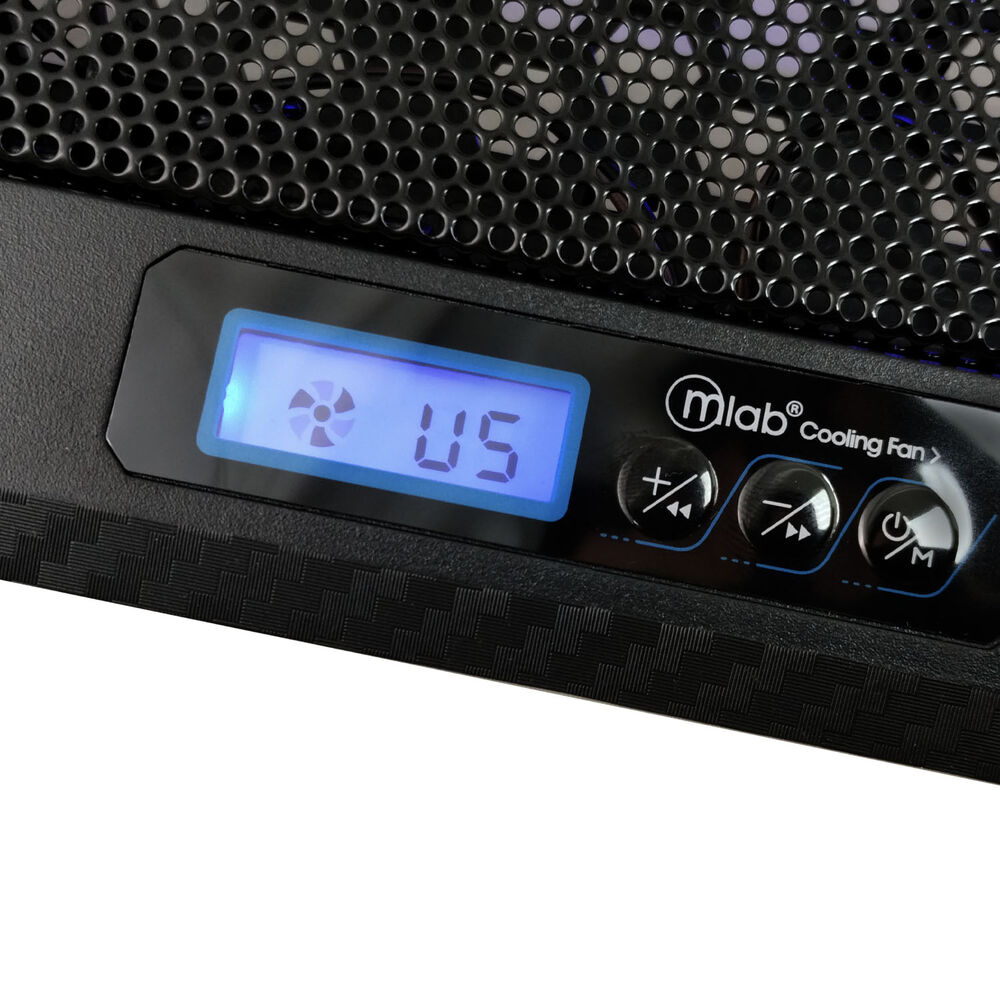 Base Ventilador Notebook Two Big Fan 12,5 Lcd Display Speeder Mlab image number 3.0