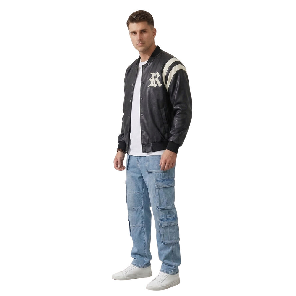 Chaqueta Ecocuero Soft Hombre Roof image number 1.0