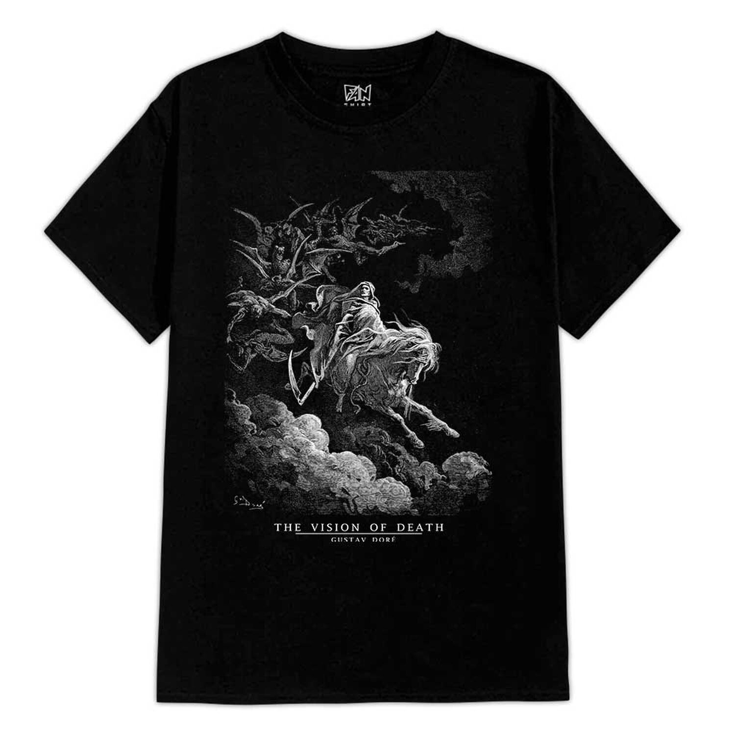 Polera Estampada Dore Gustav The Vision Of Death La Muerte image number 0.0