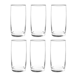 Set 6 Vasos Altos Modelo Monterrey Transparente De 445ml