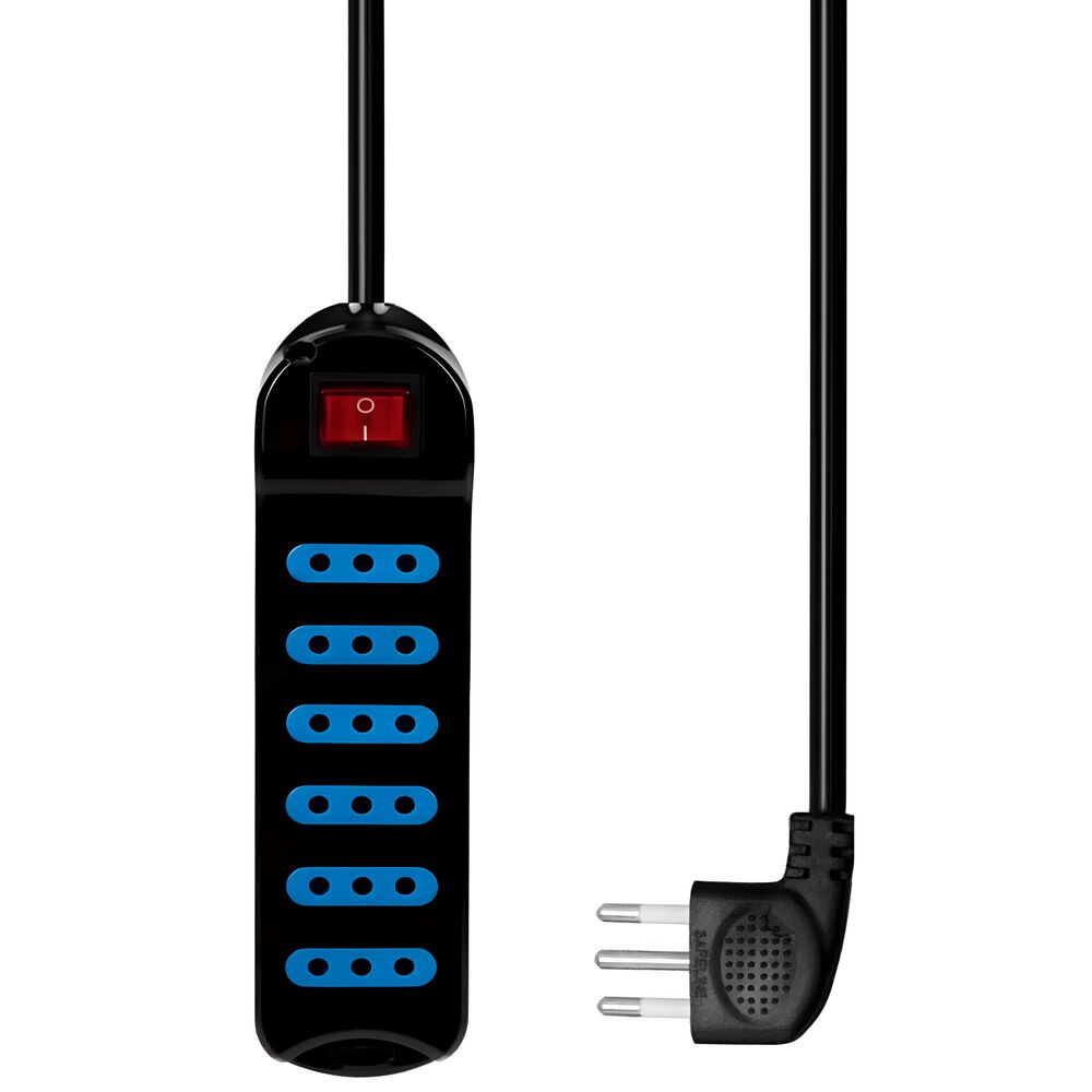 Alargador Zapatilla De 5mt 6 Salidas Con Corta Corriente Sec image number 3.0
