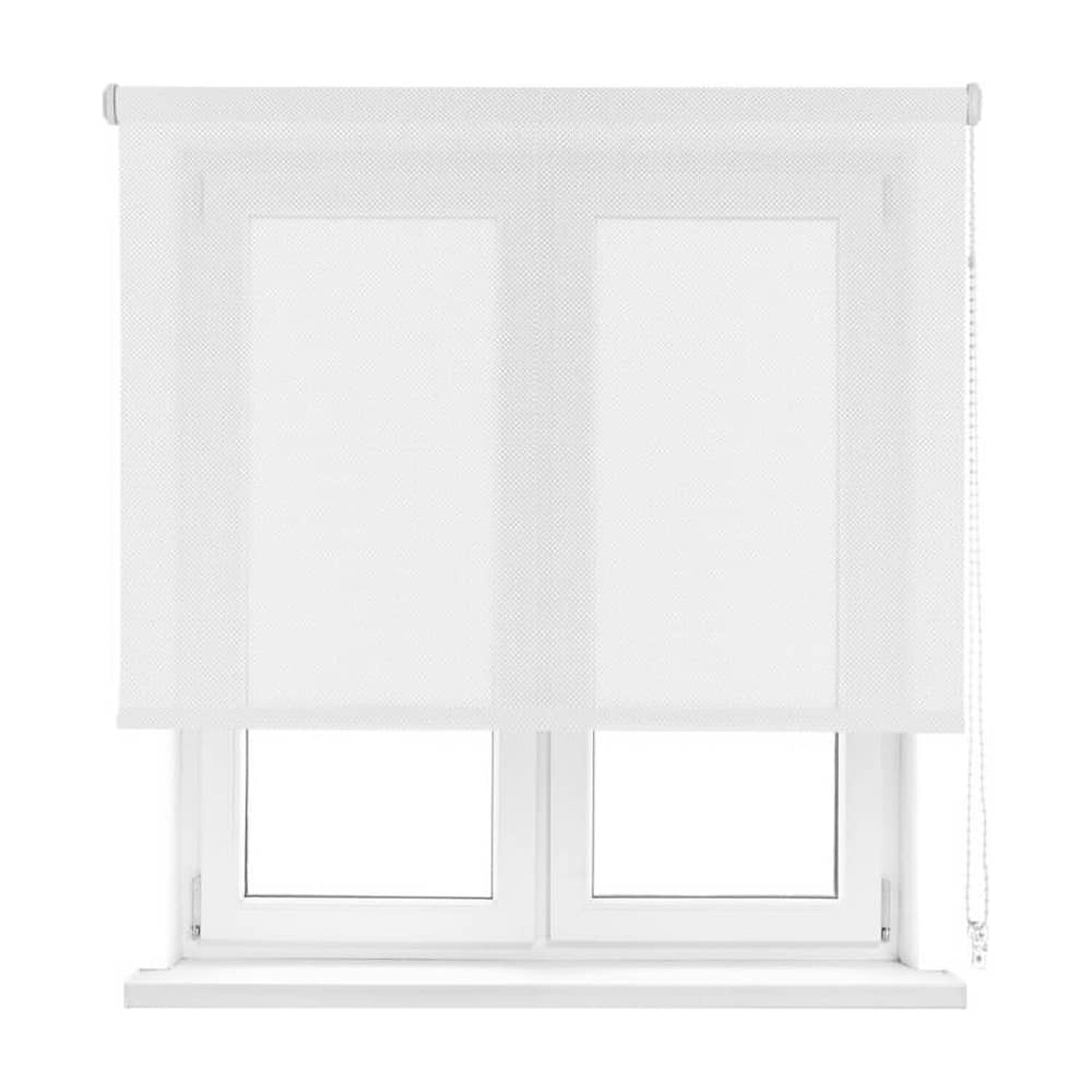 Cortina Roller Premium Viewtex Screen 1% 90x250 Blanco image number 0.0