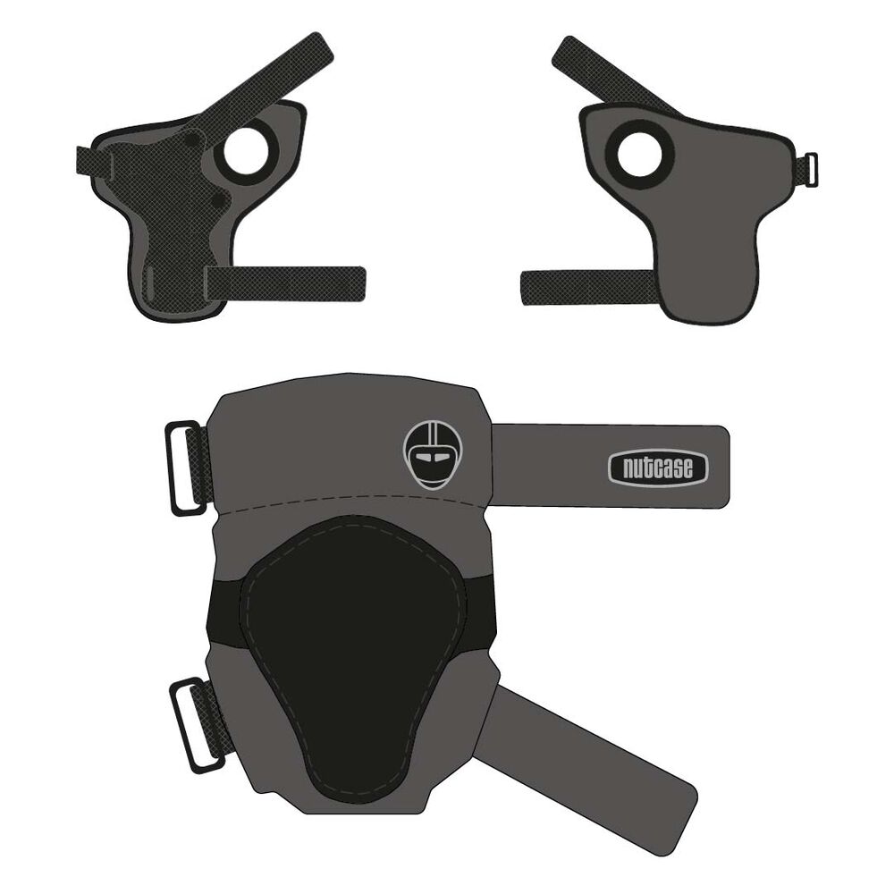 Set De 3 Protecciones Multisport Nutcase - Charcoal. image number 1.0