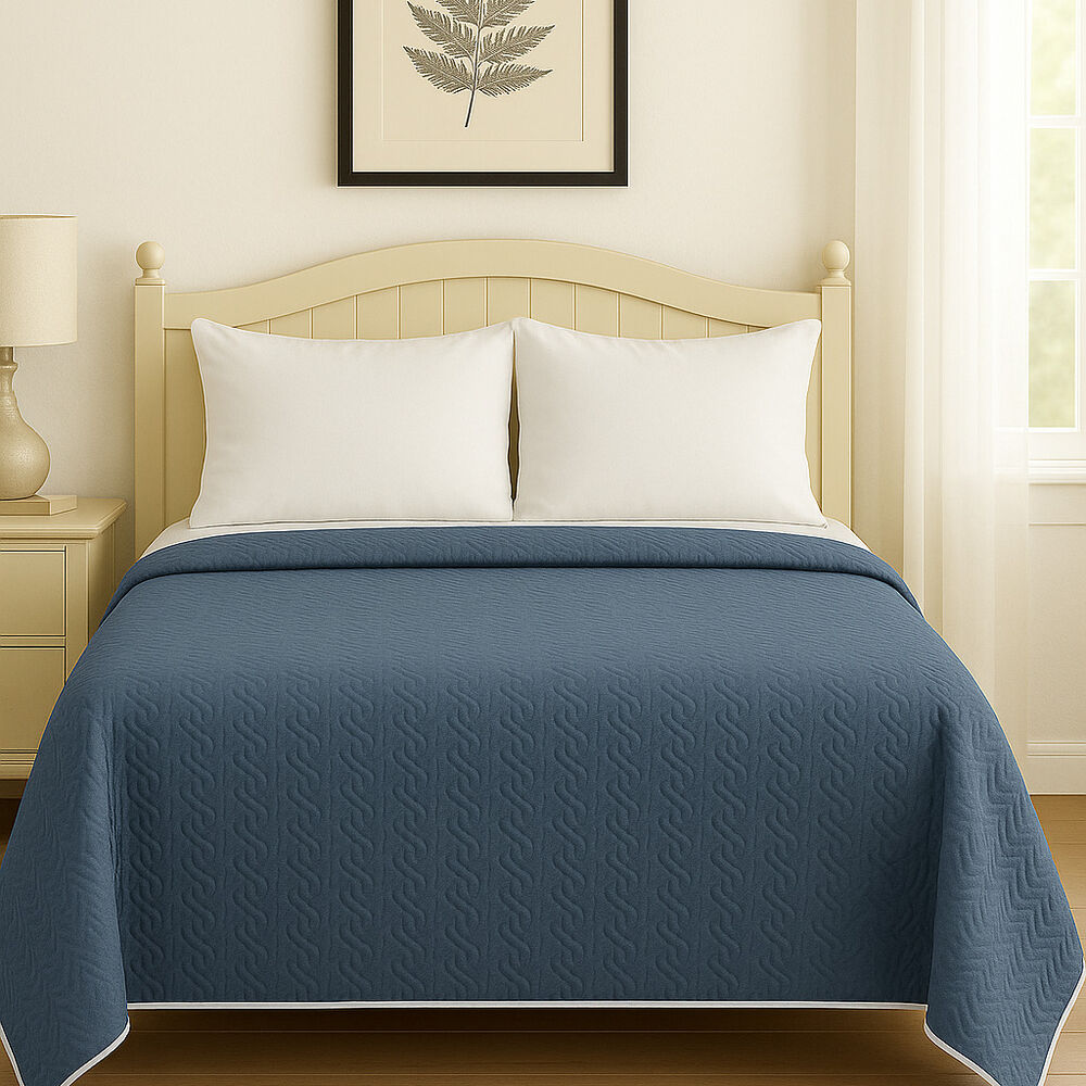 Cobertor Quilt Reversible 1.5 Plazas 180x260cm image number 1.0