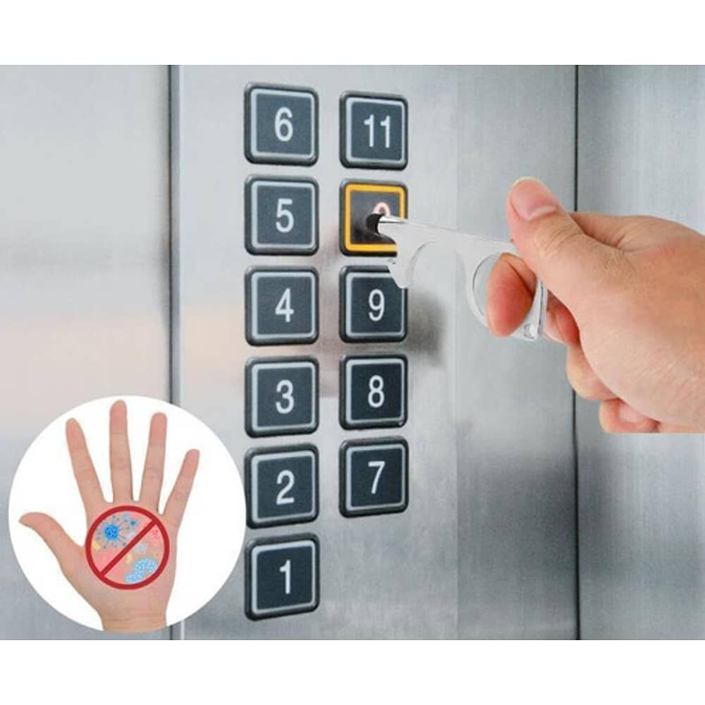 Set 4 Llaveros Multiuso Plateados image number 1.0