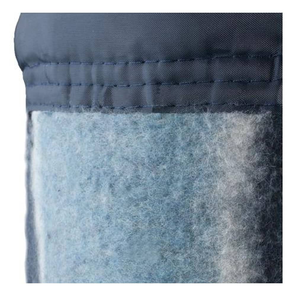 Frazada Andes Listada 1.5 Plaza Azul Celeste image number 1.0