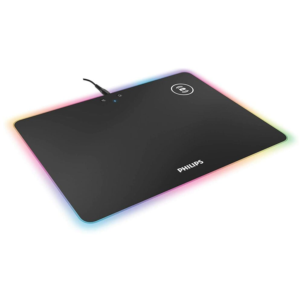 Mousepad Gamer Rgb 35x25x5cm Con Carga Inalambrica image number 3.0