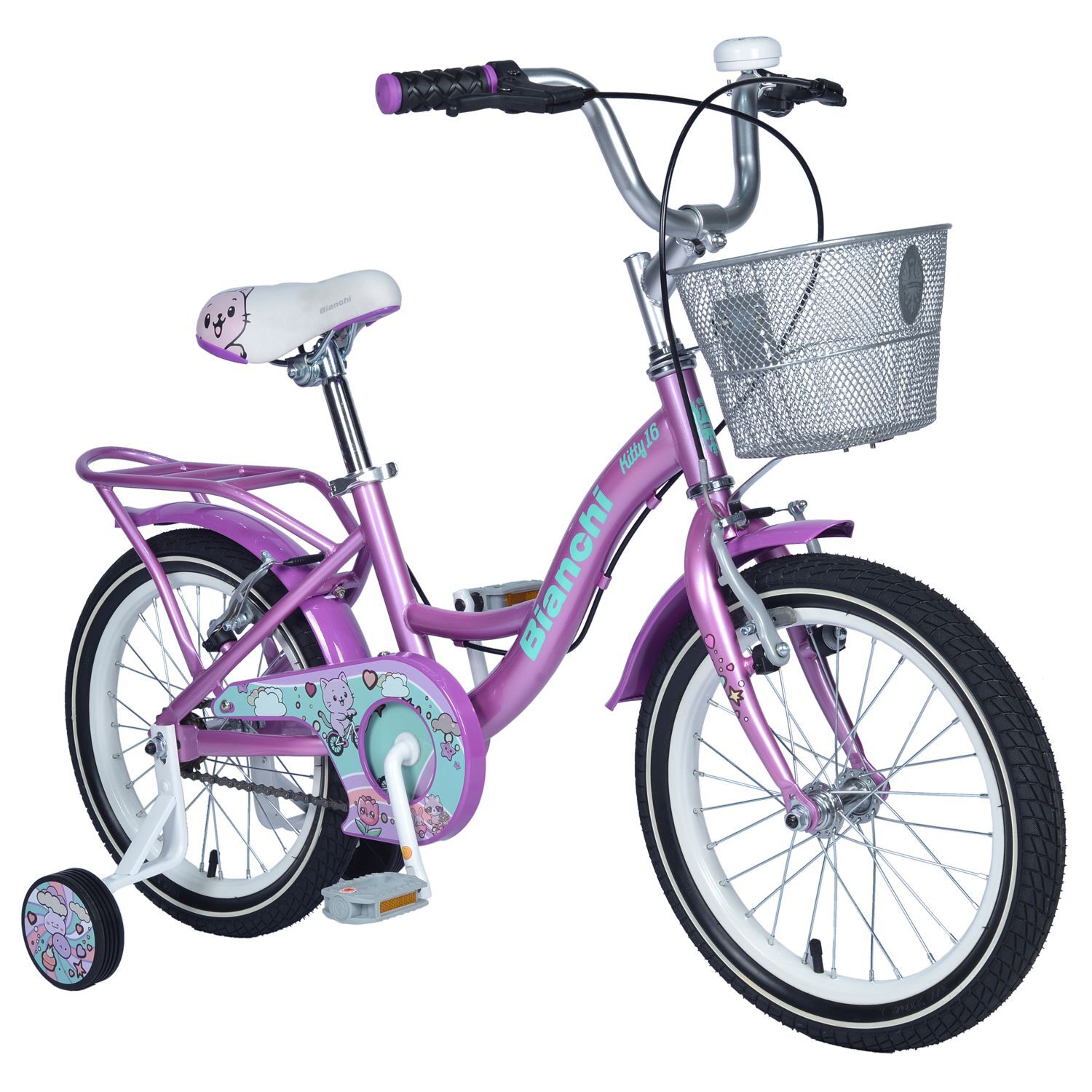 Bicicleta Infantil Bianchi Kitty 16 / Aro 16 image number 1.0