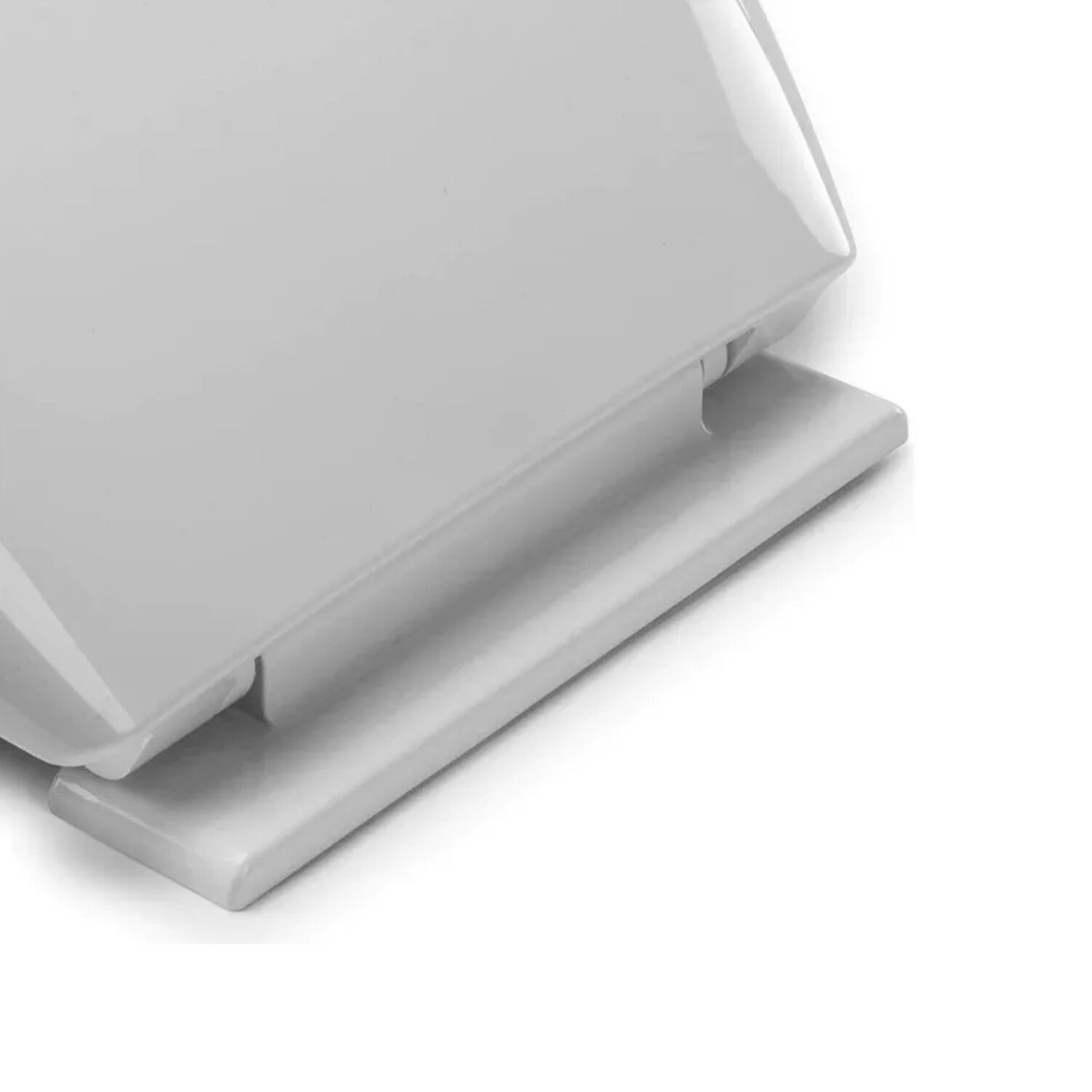 Tapa Ba&ntilde;o Wc Asiento Inodoro Redondo Universal 6x36x42 Cm Blanco image number 3.0