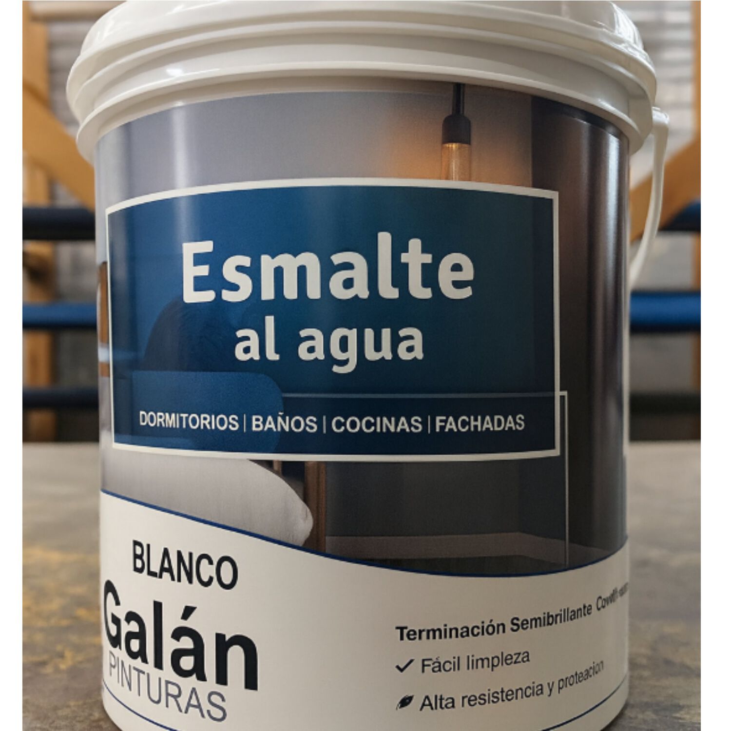 Pintura Esmalte Al Agua Galan Rojo Colonial Semib Antihongos image number 1.0