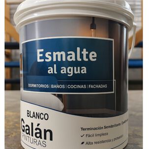 Pintura Esmalte Al Agua Galan Rojo Colonial Semib Antihongos