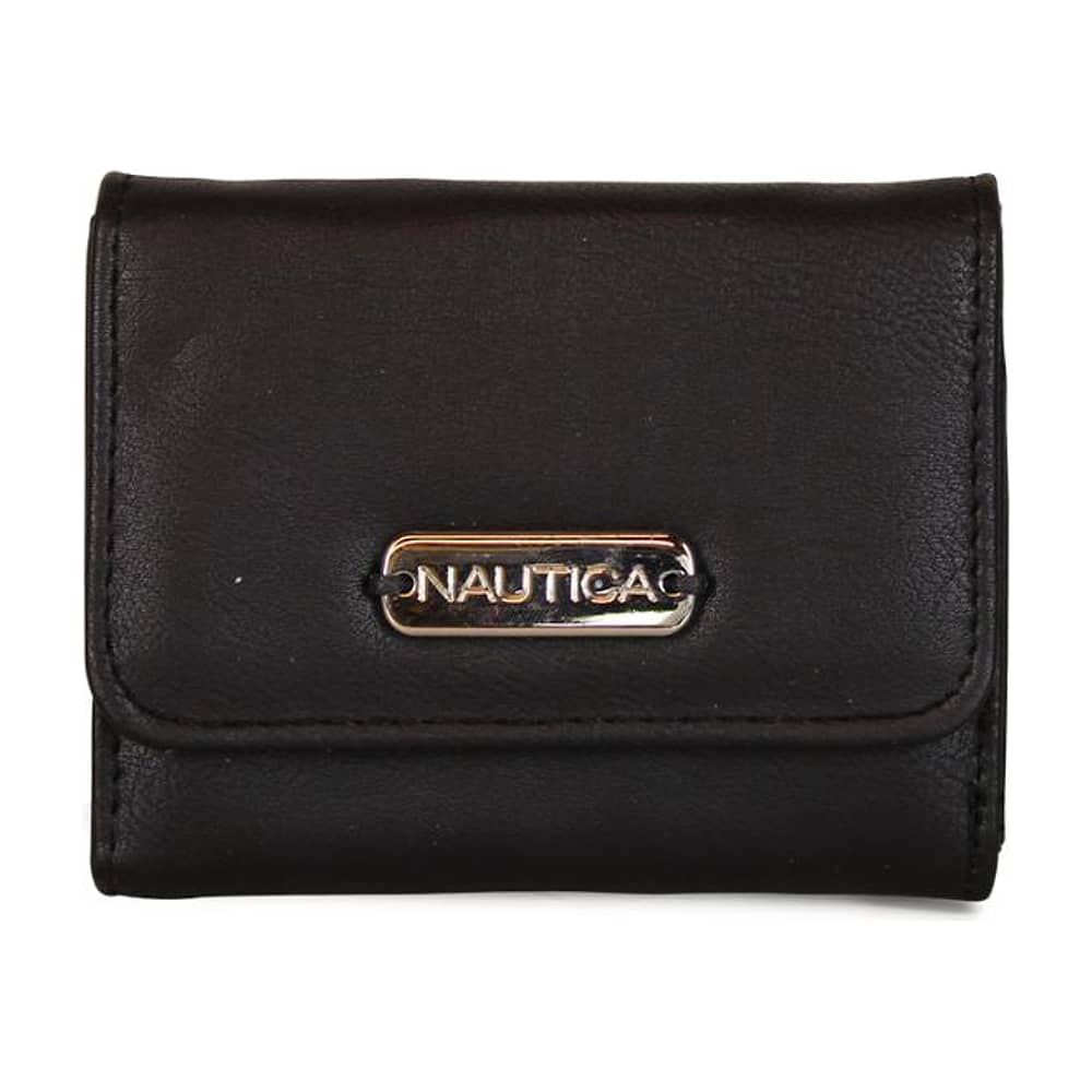 Billetera De Mujer Sidney Negra Nautica image number 1.0