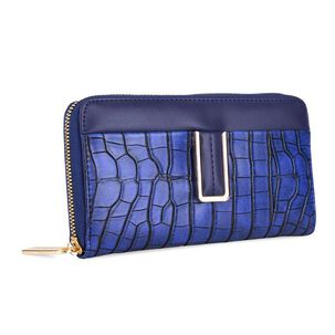Billetera Mujer Tate Azul Kenneth Cole