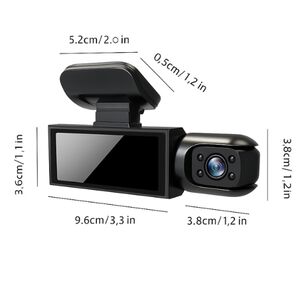 Cámaras Para Autos Frontal Y Tablero 2 En 1 Hd 1080p Cámaras Para Autos Frontal Y Tablero 2 En 1 Hd 1080p